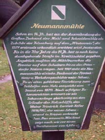 Die Geschichte der Neumannmühle